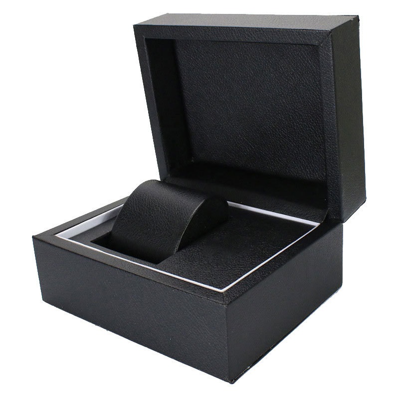 AD3 black leather watch boxes
